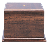 7" x 5 1/4" Value Cherry Finish Cup Base