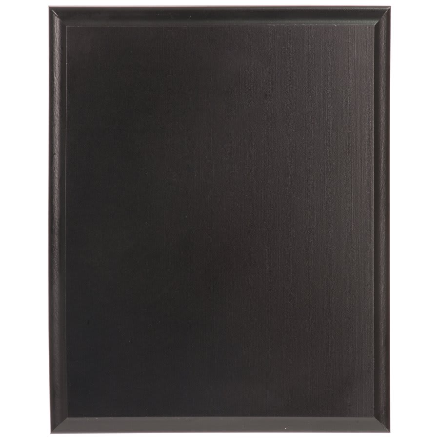 5" x 7" Value Solid Black Finish Plaque