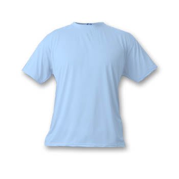 X-Small Blizzard Blue Short Sleeve Basic T-Shirt