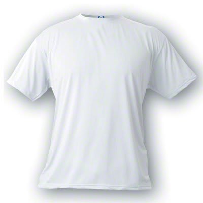 Medium White Short Sleeve Basic T-Shirt