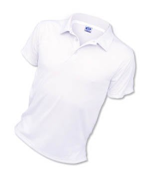 X-Small White Performance Short Sleeve Polo