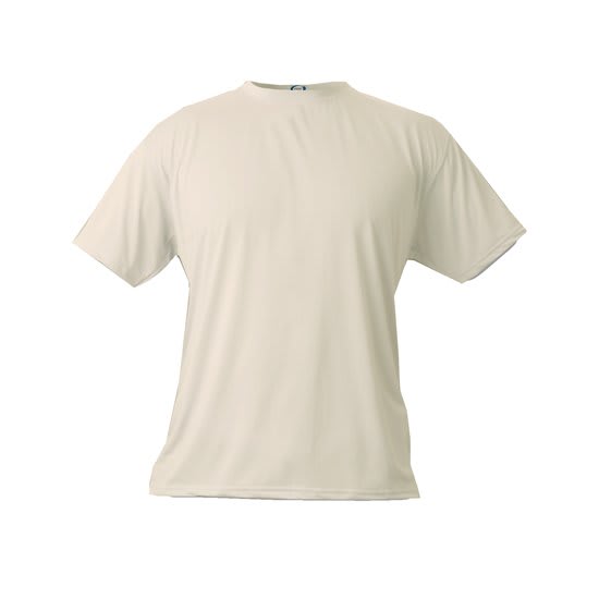 3XL Sand Short Sleeve Basic T-Shirt
