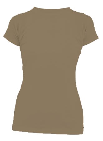 X-Small Earth Short Sleeve Ladies Slim Fit T-Shirt