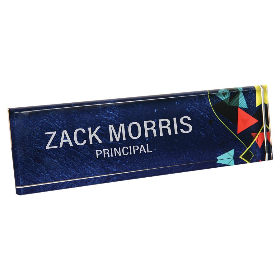 9 1/2" x 2 3/4" Artiste Acrylic Name Bar