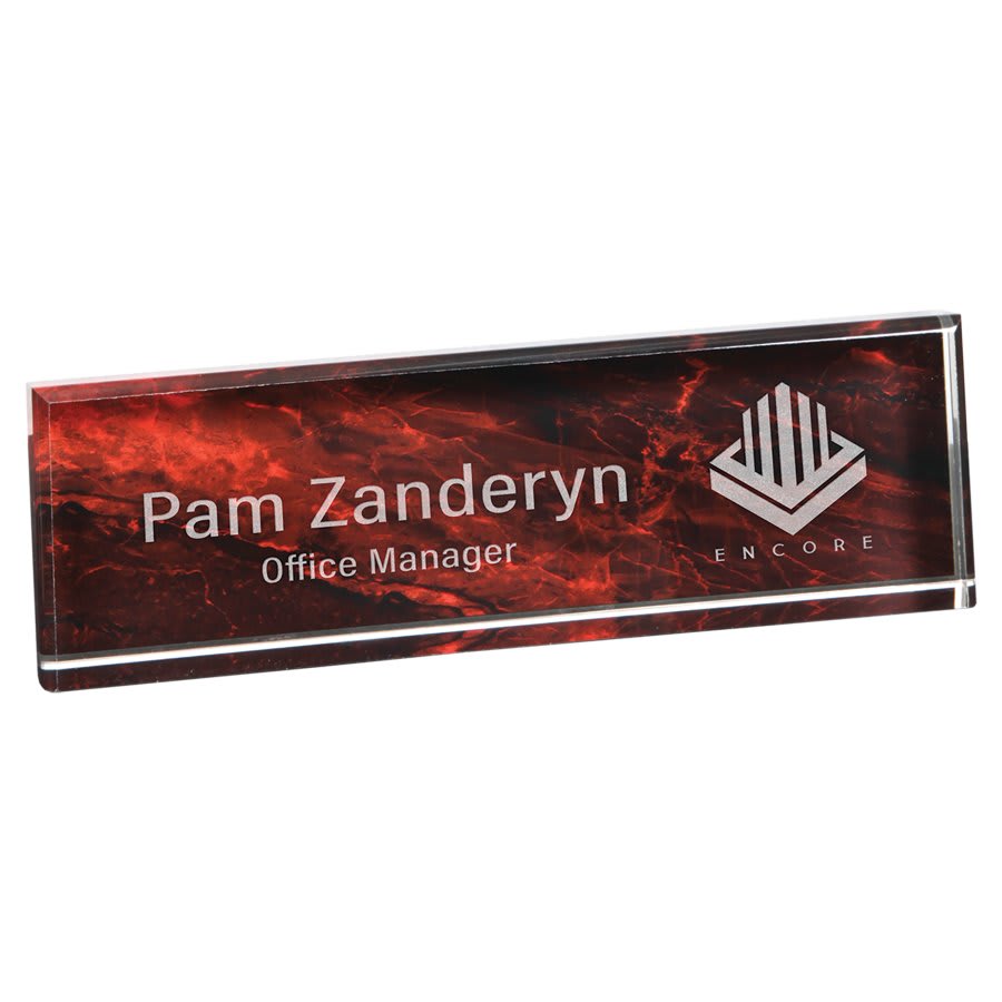 Rosewood Nameplate (PNA310) by