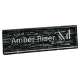 Gray Brick Name Bar