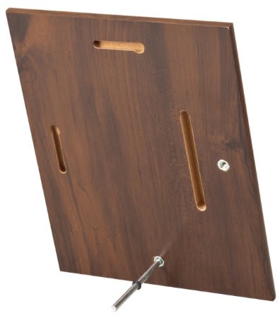 5" x 7" Gloss Value Cherry Finish Plaque with Pin