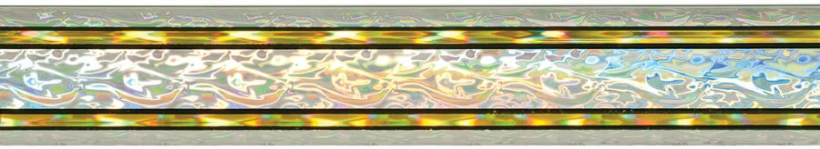 45" Silver/Gold Rectangular Vapor Column