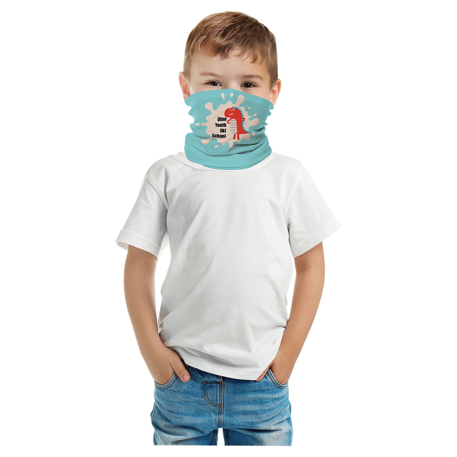 14" x 7" White Solar Gaiter