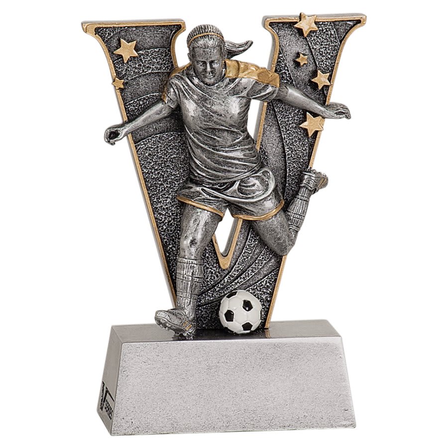 5" Female Soccer V Series Resin