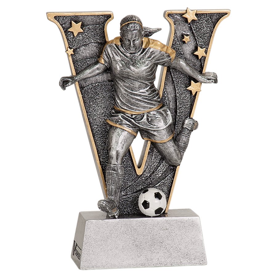 6" Female Soccer V Series Resin