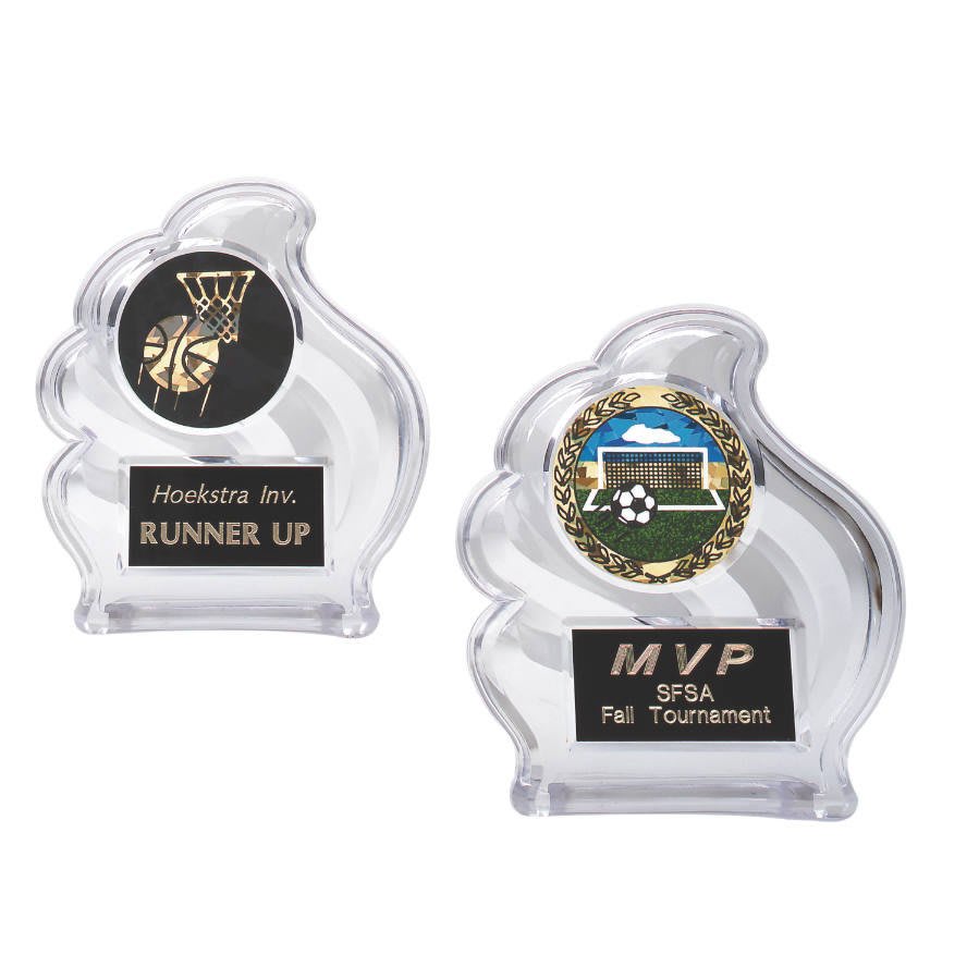 Clear Wave Sculpted Ice Blank Sample Set