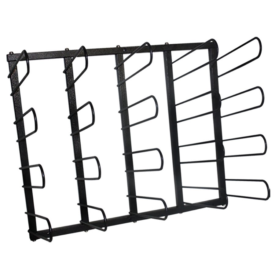 Image One 20 Roll Heavy Duty Wall-Mount Material Rack for 3" Cores