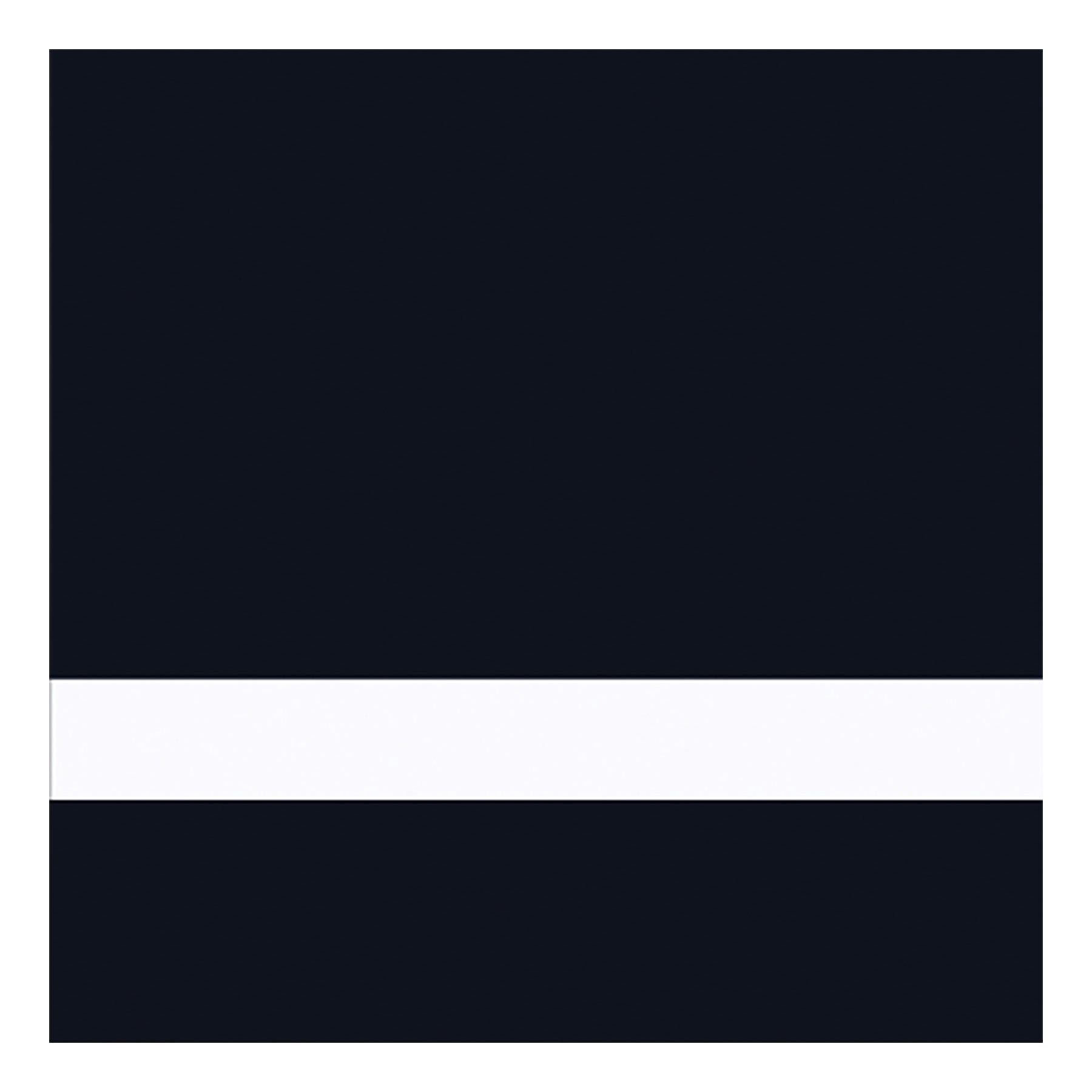 24" x 49" x 1/8" Clear/Black Duets Reverse Ultimates