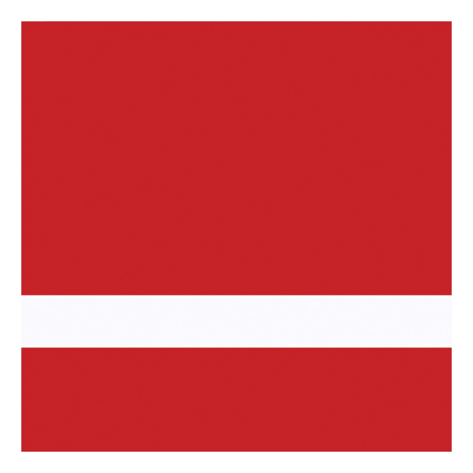 12" x 24" x 1/16" Clear/Red Duets Reverse Ultimates