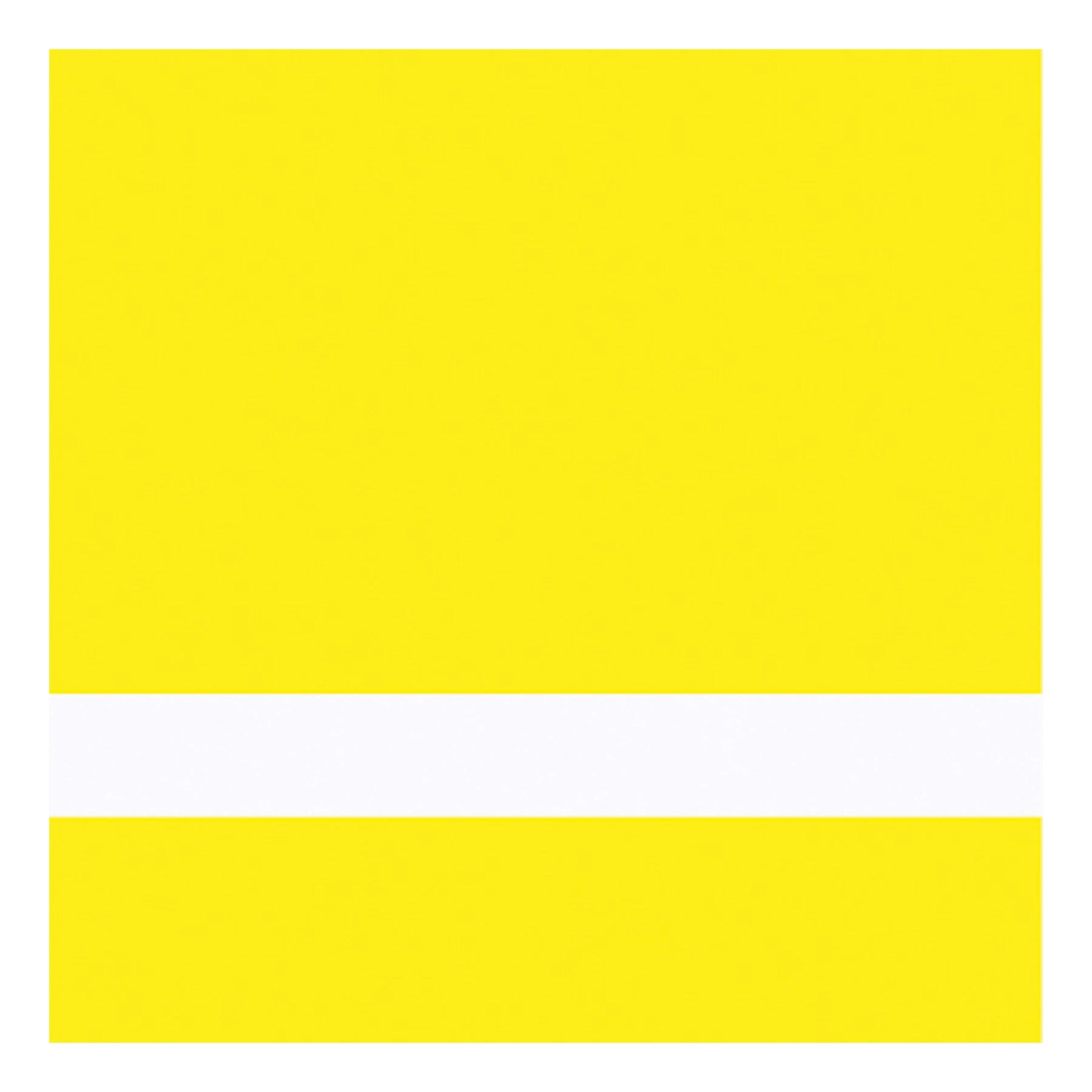 24" x 24" x 1/8" Clear/Yellow Duets Reverse Ultimates