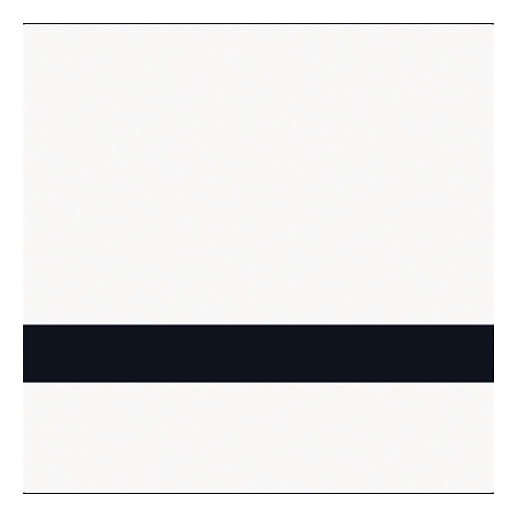 24" x 49" x 1/8" Three Ply  White/Black/White Duets Ultimates