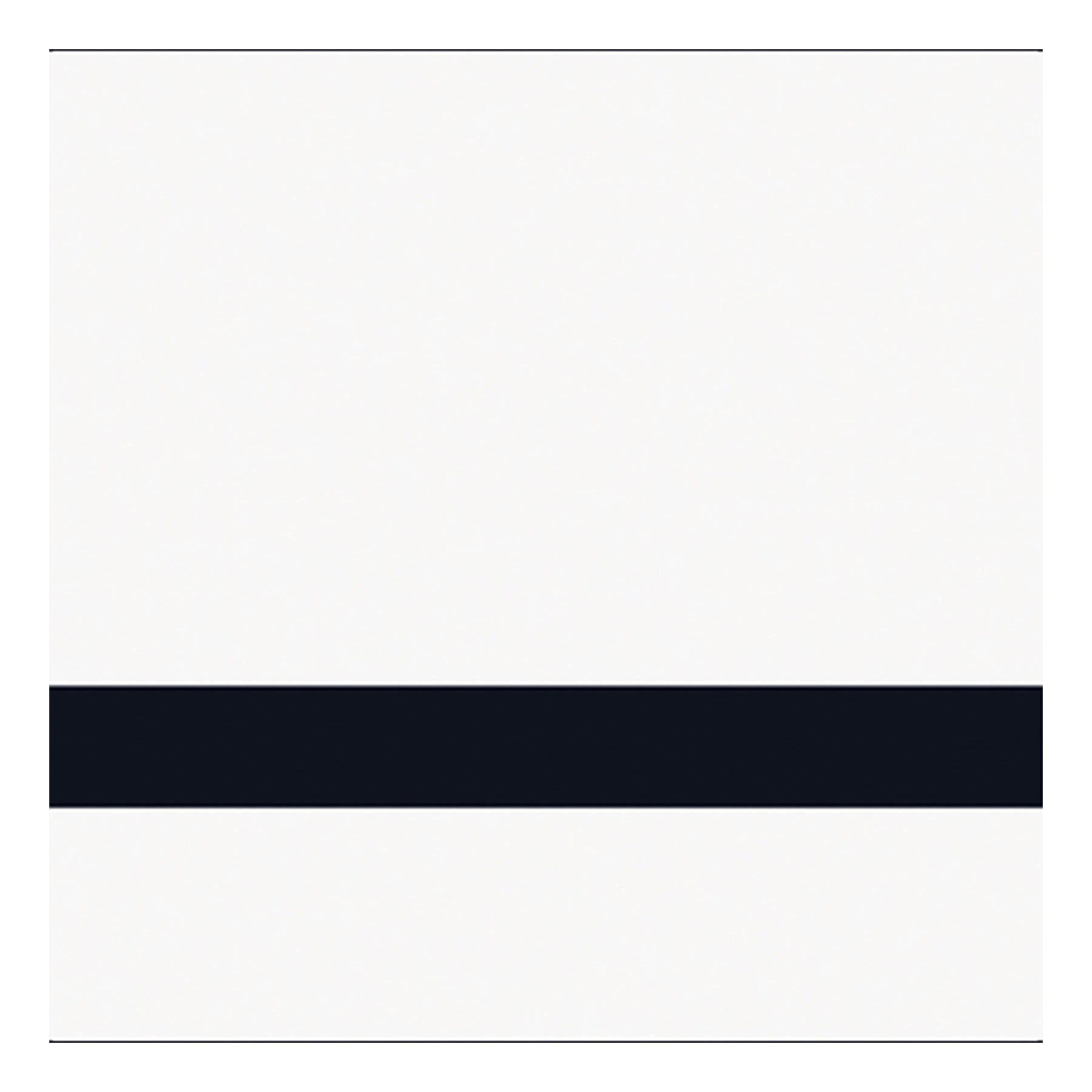 24" x 24" x 1/8" White/Black Duets Ultimates