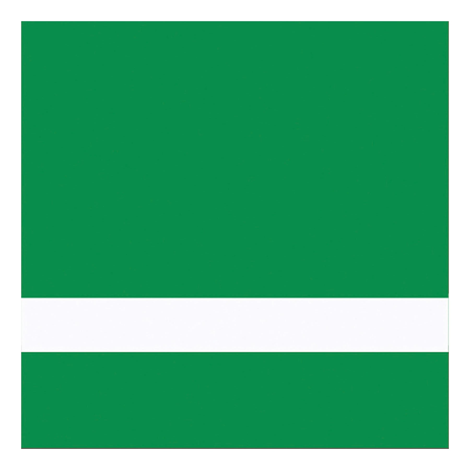 24" x 24" x 1/16" Spring Green/White Duets Ultimates