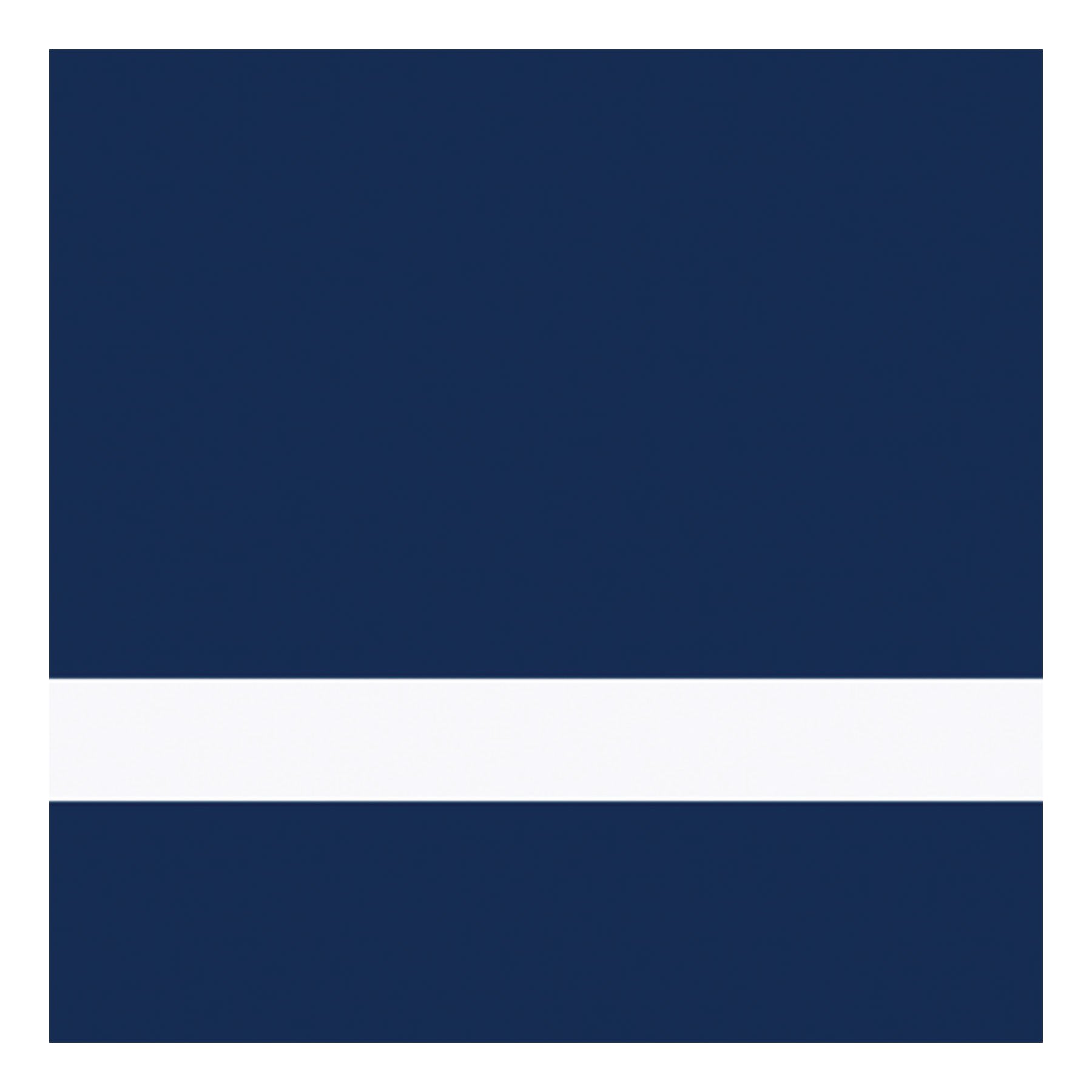 24" x 49" x 1/16" Denim Blue/White Duets Ultimates