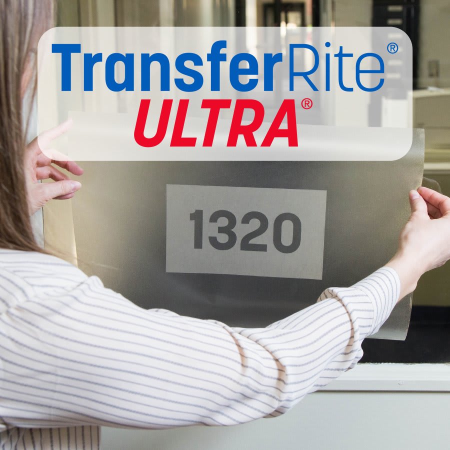 12" x 100 YD TransferRite Ultra 1320 High Tack Film Application Tape