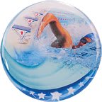 2" Swimming Epoxy Dome Mylar Insert
