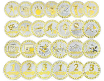 2" Metallic Mylar Sample Set