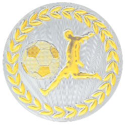 2" Metallic Soccer Mylar