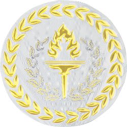 2" Metallic Victory Mylar