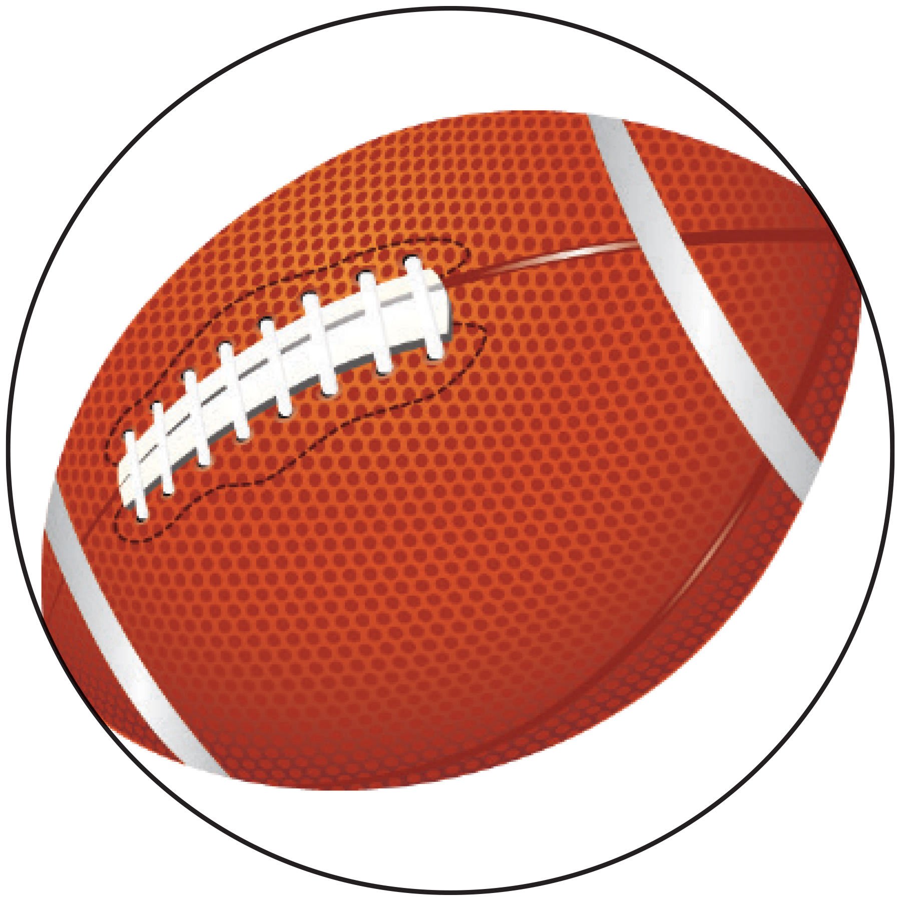 2" Football Sport Ball Insert