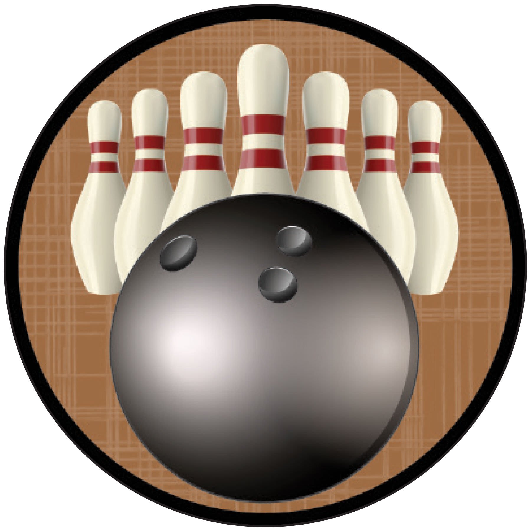 2" Bowling Sport Activity Insert