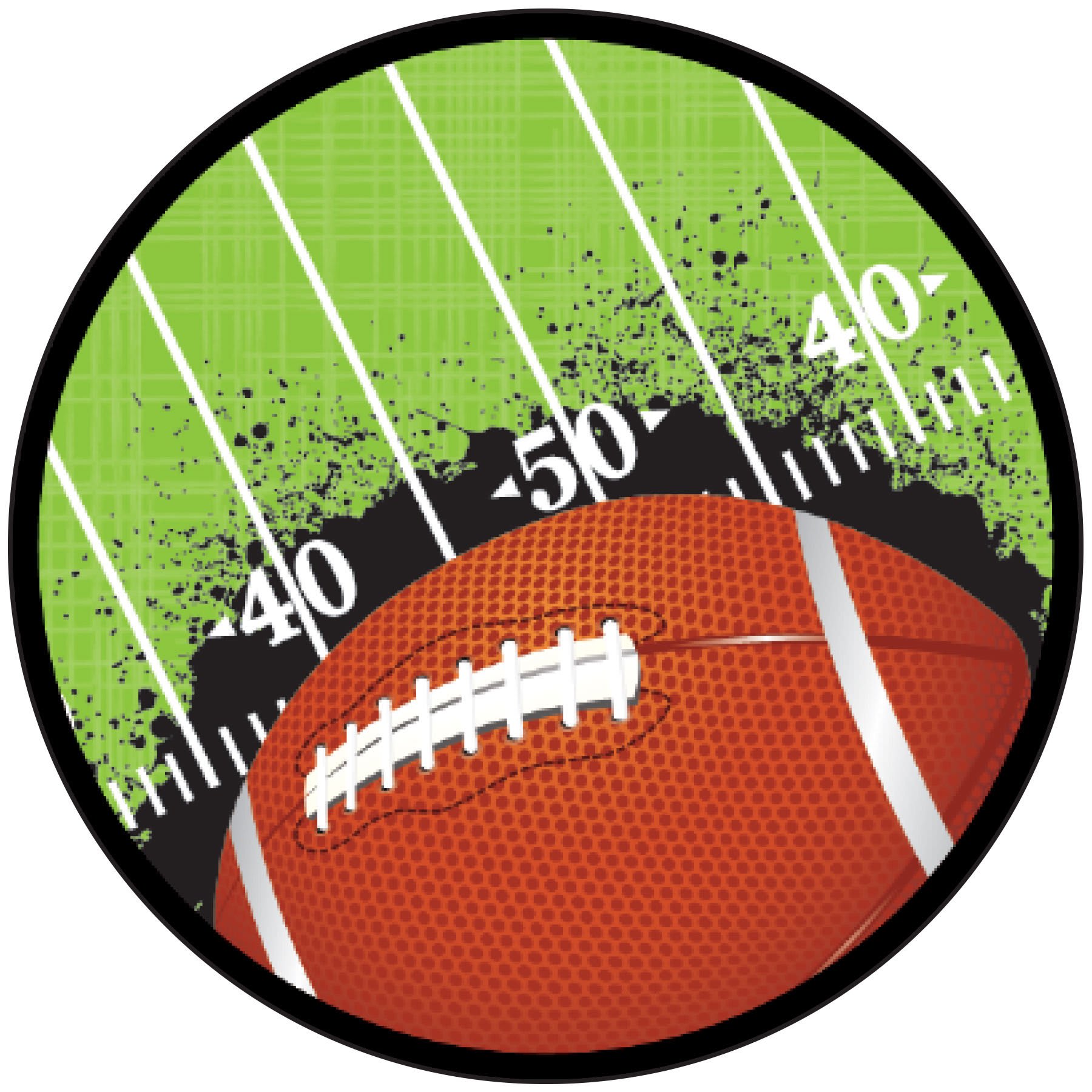2" Football Sport Activity Insert