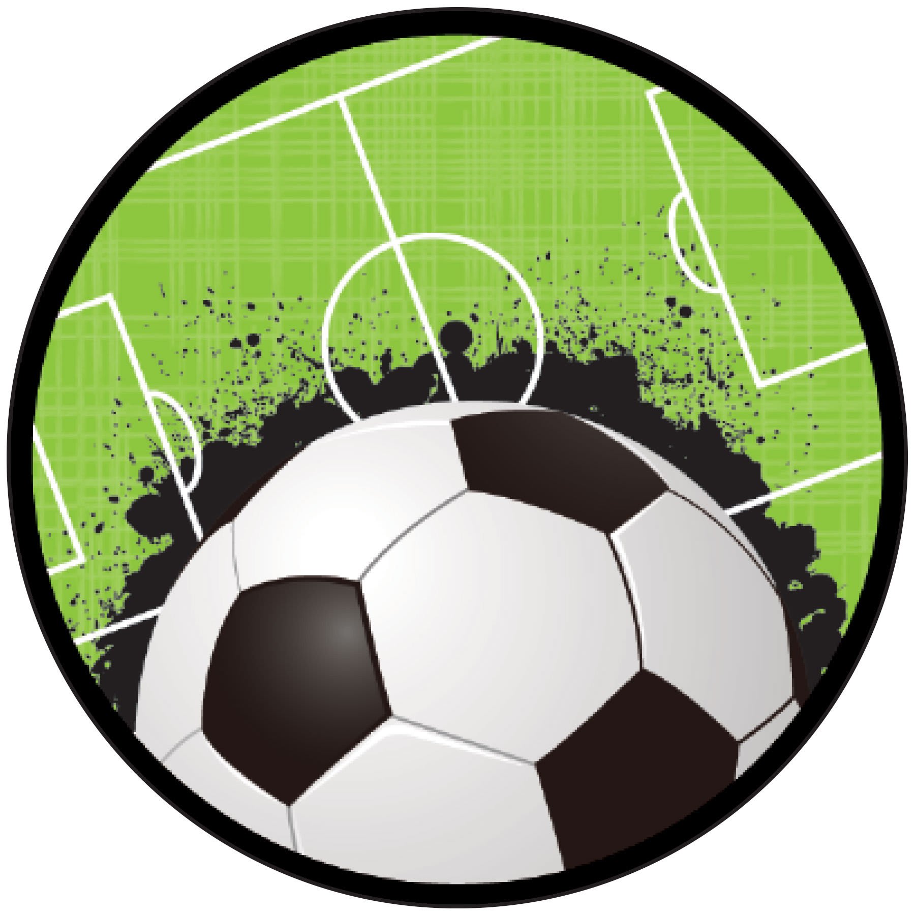 2" Soccer Sport Activity Insert