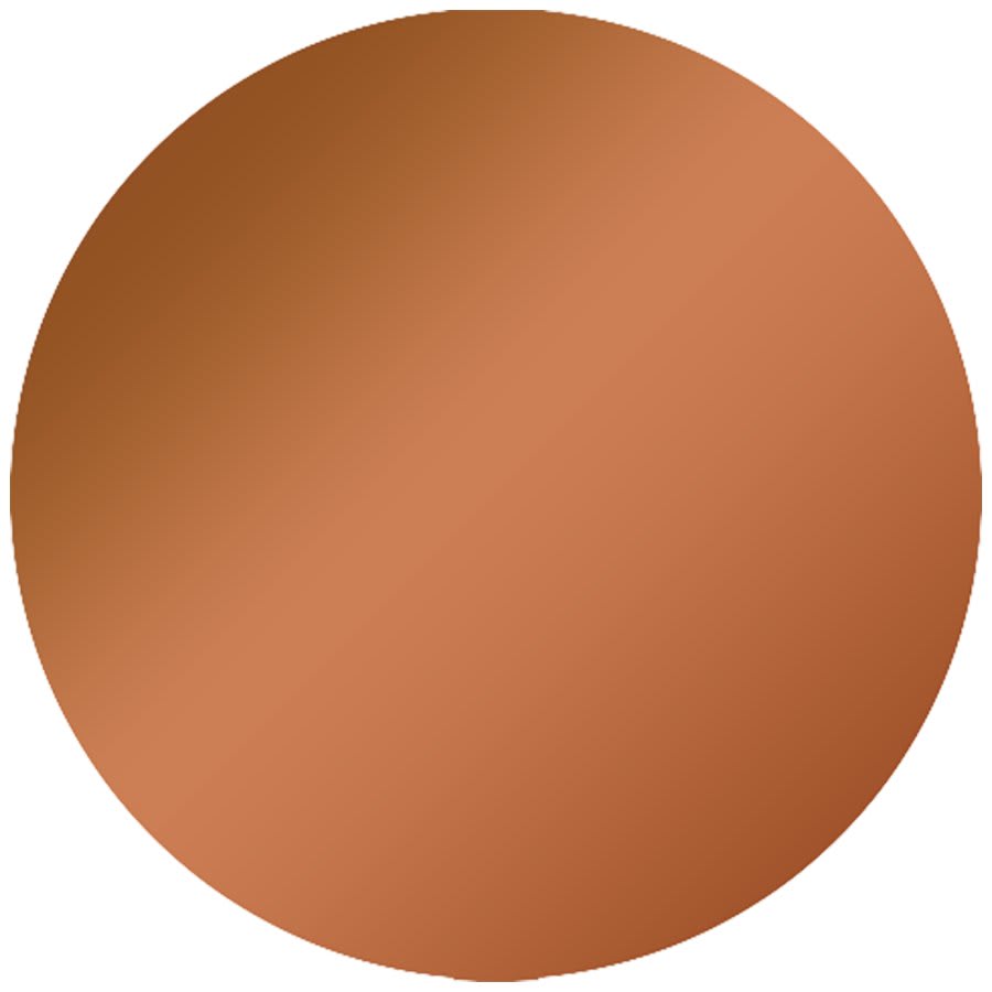 1 1/2" x .020 Sublimatable Bronze DynaSub Aluminum Die Cut Disc