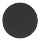 2" Laserable Black Brass Die Cut Disc