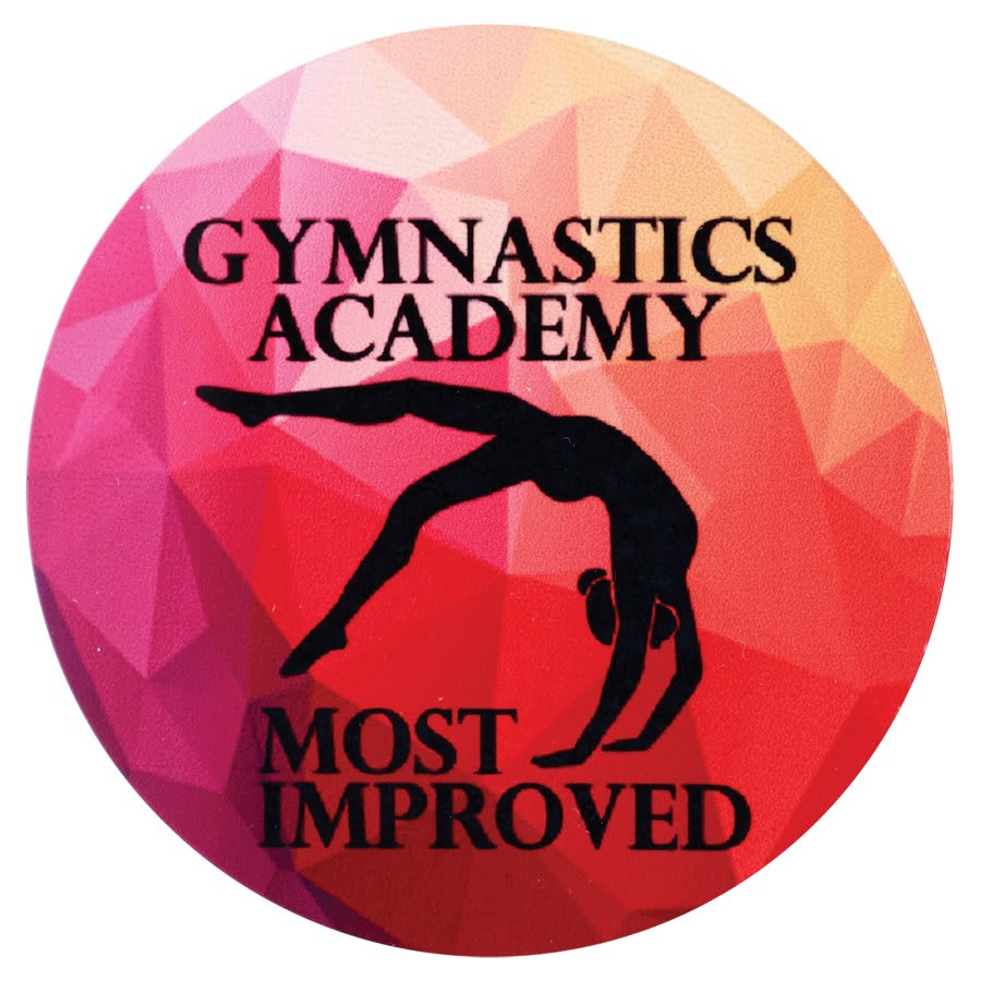 2" Sublimatable Gloss White DynaSub Aluminum Die Cut Disc