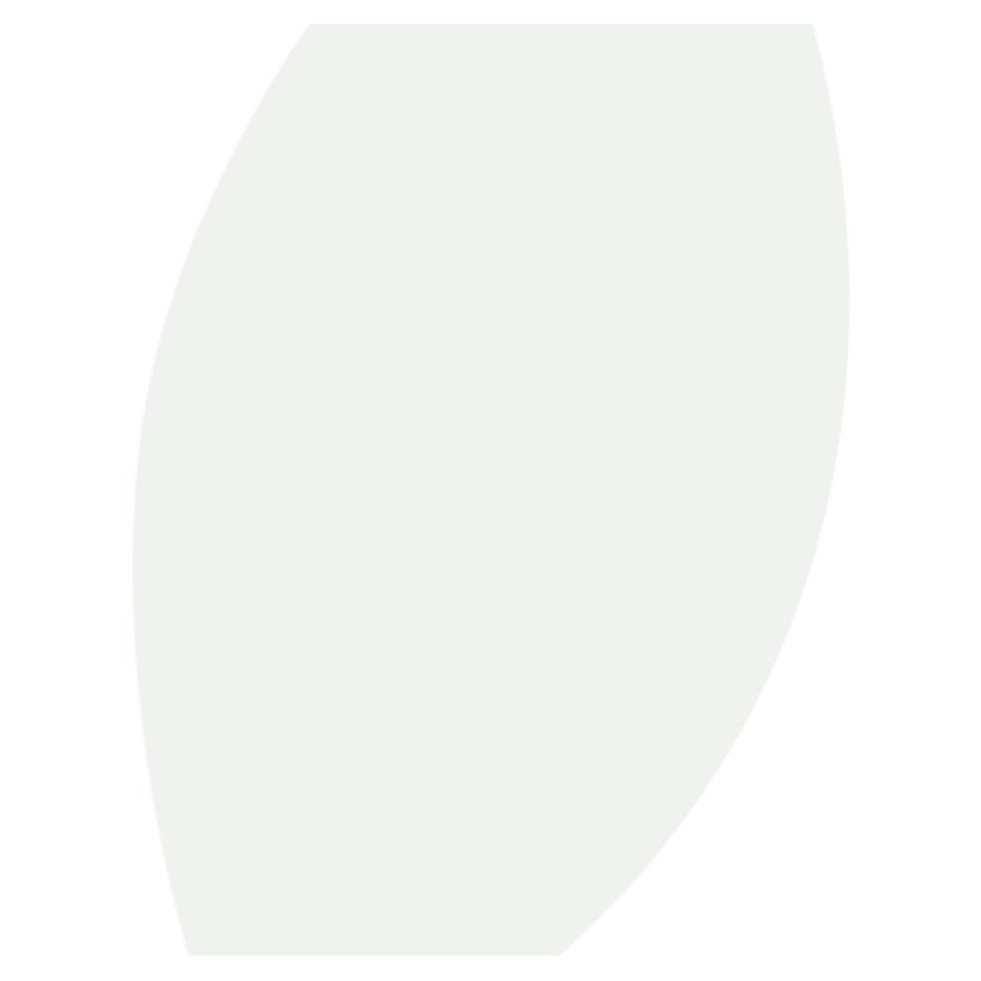 2 1/4" x 3" White DynaSub Aluminum Insert for Figures