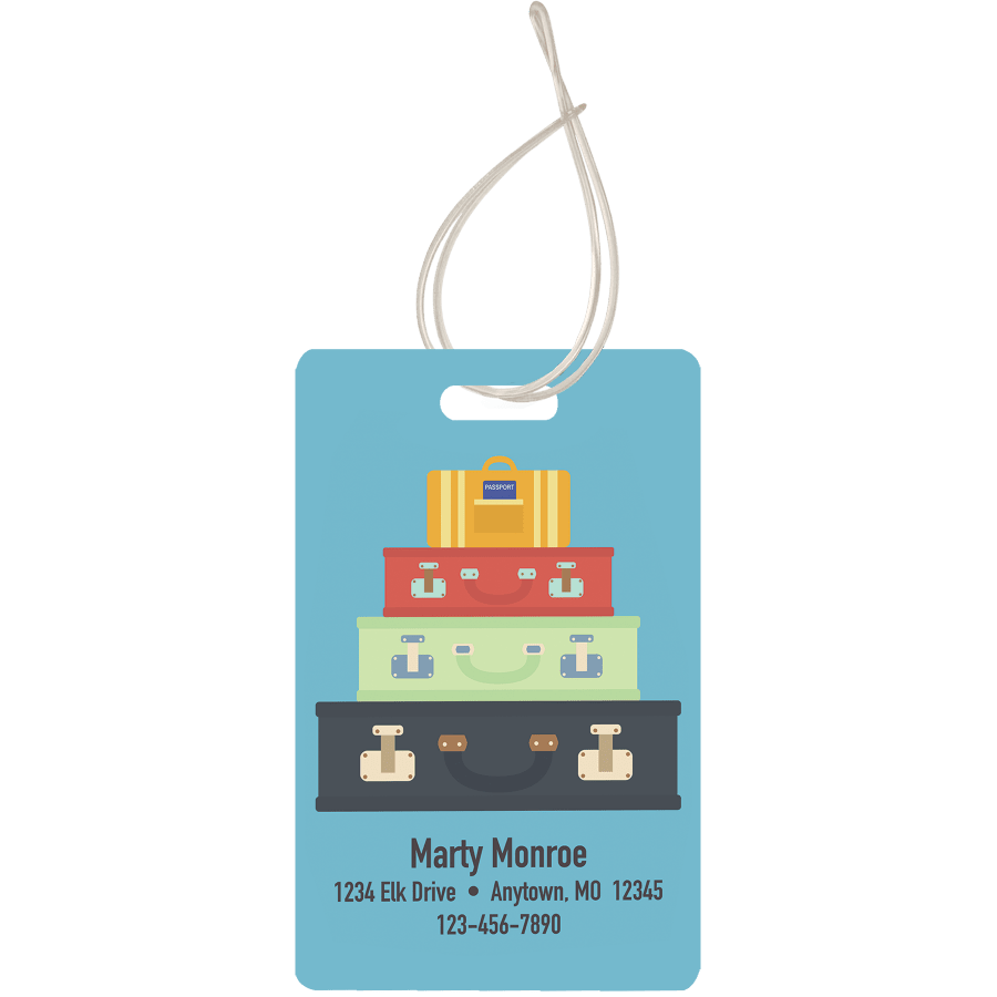  Soft Vinyl Full-Color Luggage Tag - Mississippi 134139-MS