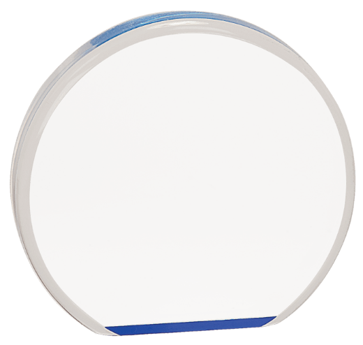 5 1/2" Blue Acrylic Circle