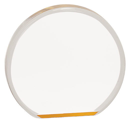 5 1/2" Gold Acrylic Circle