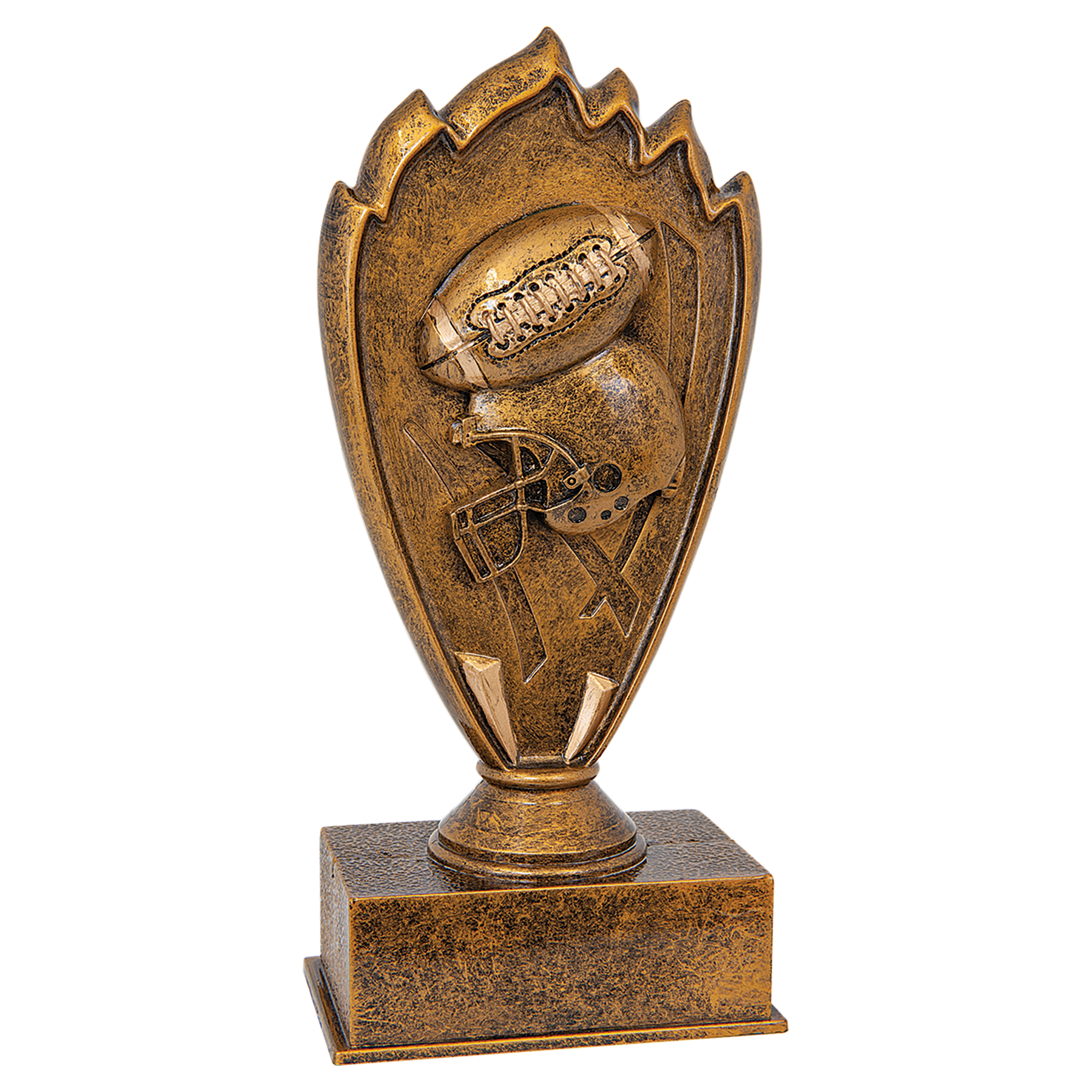7" Football Blaze Award