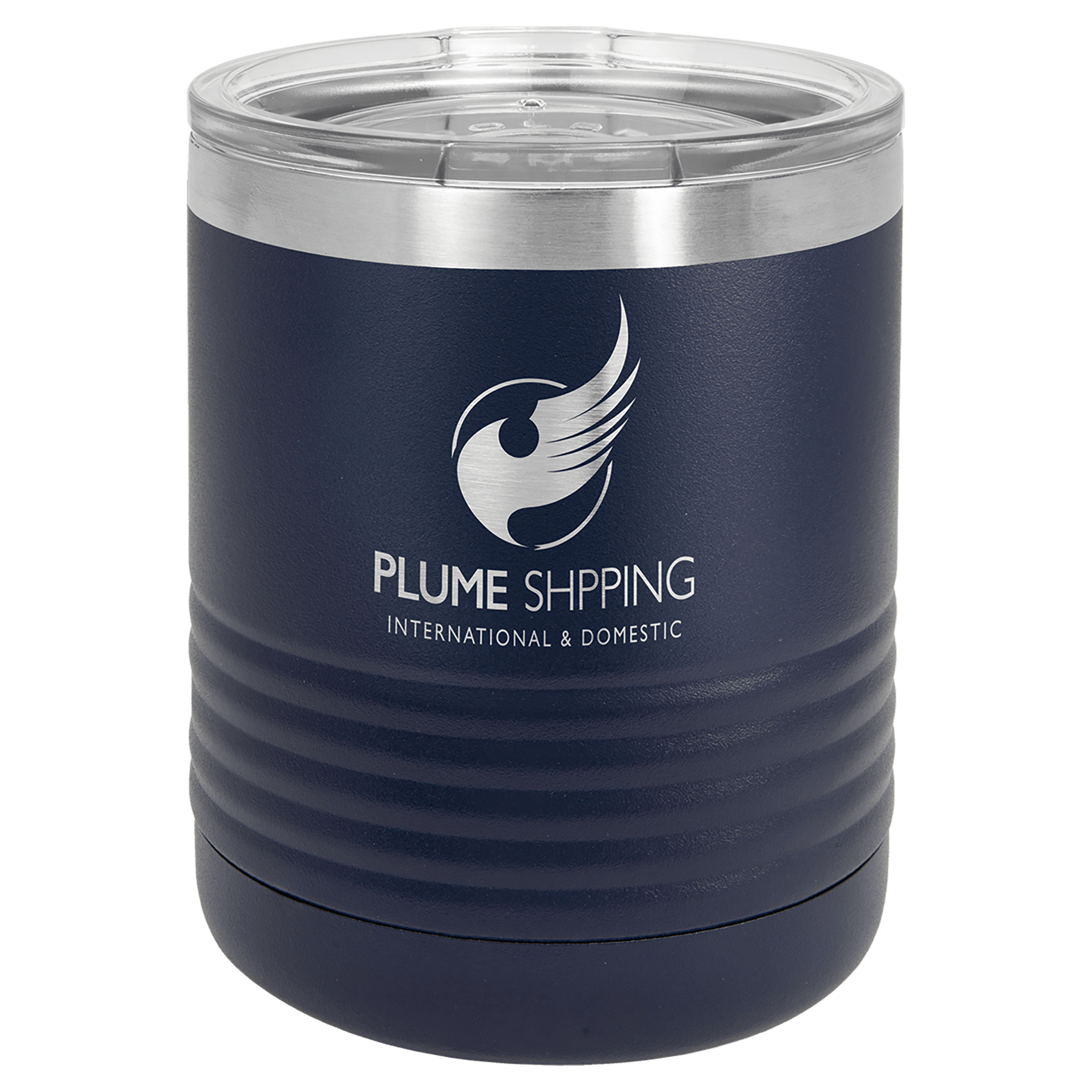 Polar Camel 10 oz. Navy Blue Tumbler with Standard Lid
