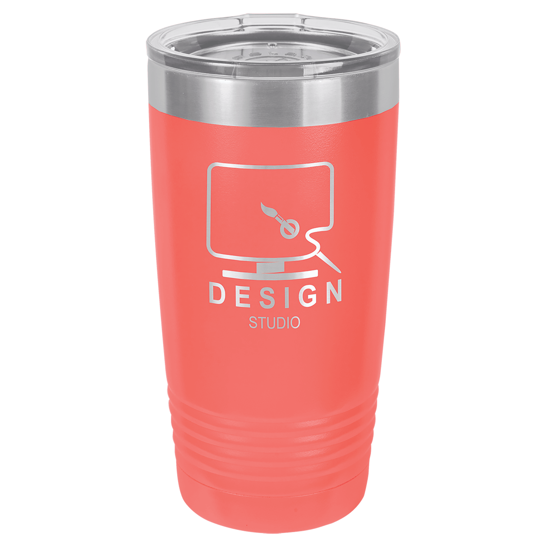 Polar Camel 20 oz. Coral Ringneck Tumbler with Standard Lid