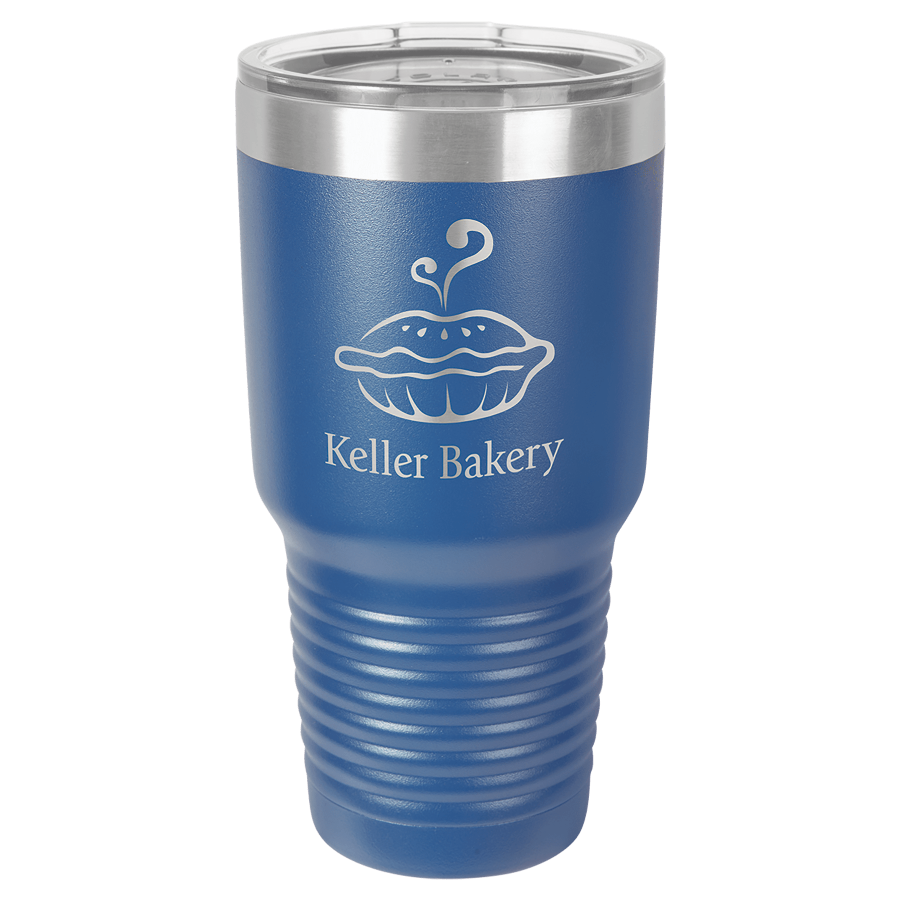 Polar Camel 30 oz. Royal Blue Ringneck Tumbler with Standard Lid