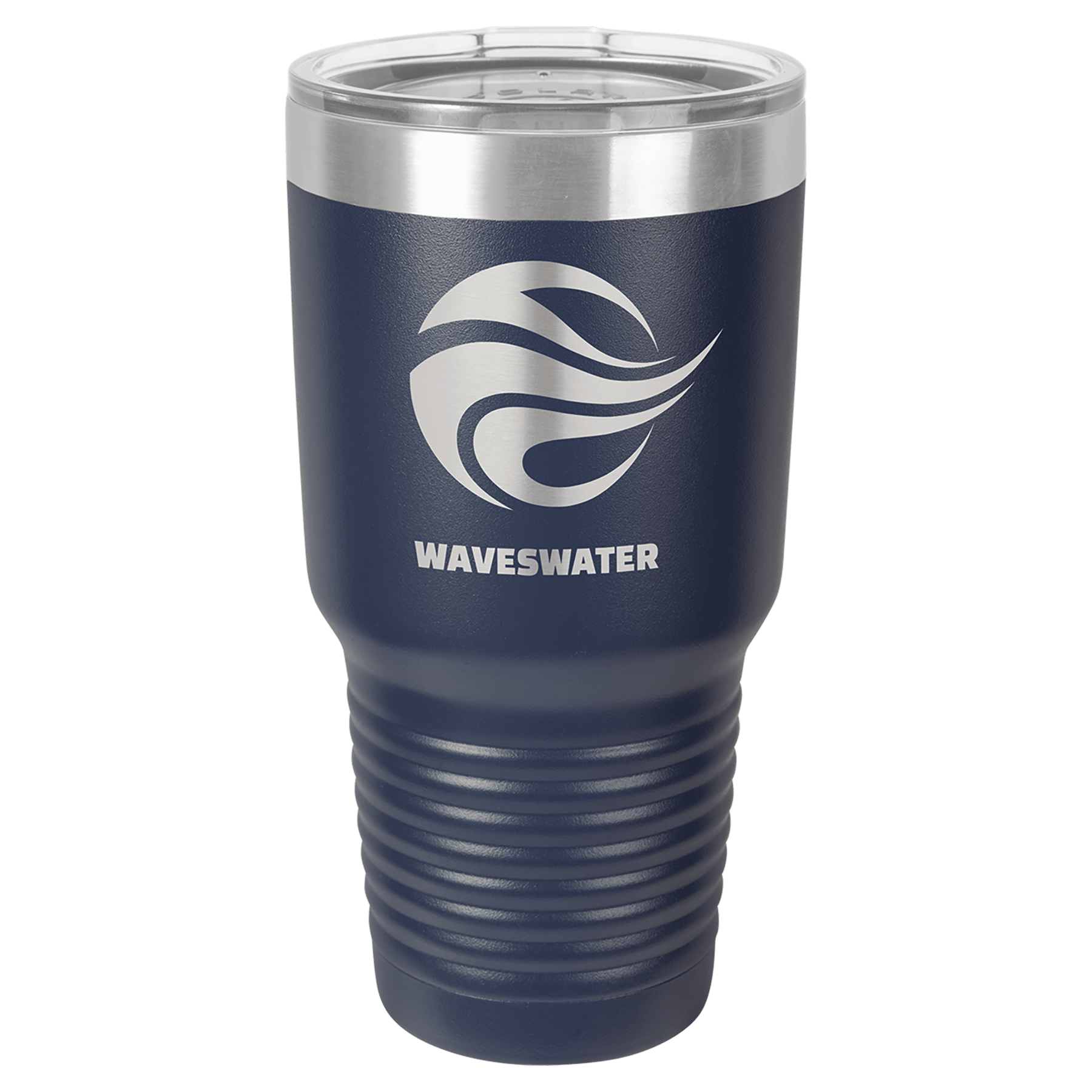 Polar Camel 30 oz. Navy Blue Ringneck Tumbler with Standard Lid