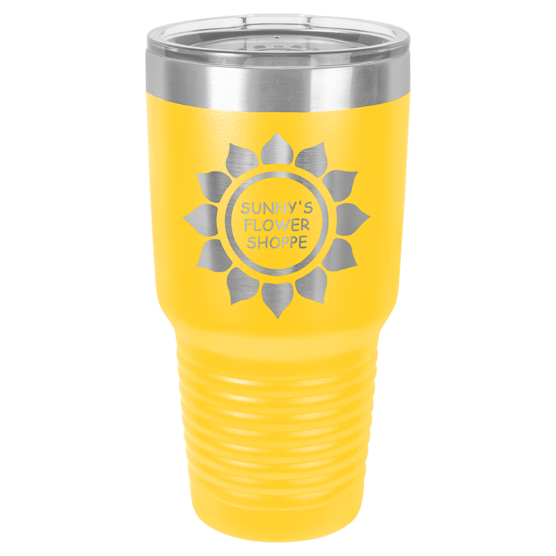 Polar Camel 30 oz. Yellow Ringneck Tumbler with Standard Lid