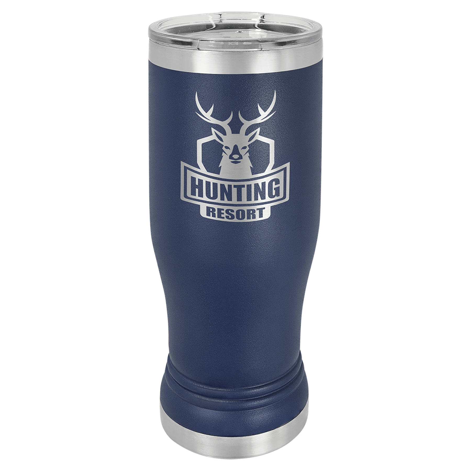 Polar Camel 14 oz. Navy Blue Pilsner Tumbler with Standard Lid