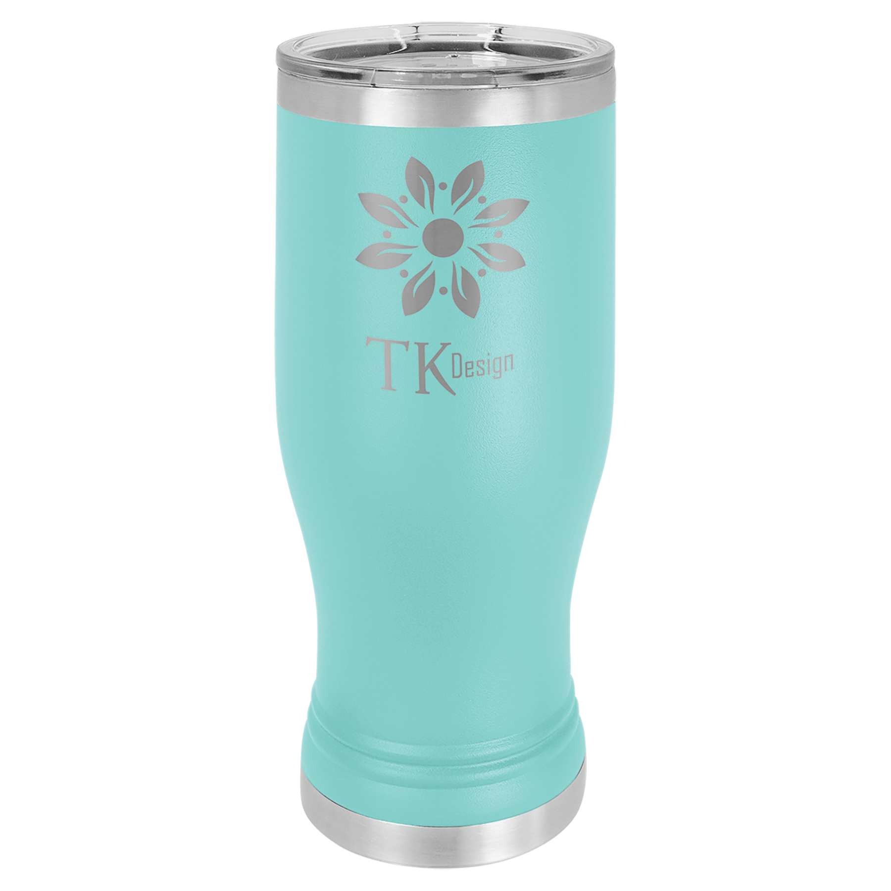 Polar Camel 20 oz. Teal Pilsner Tumbler with Standard Lid