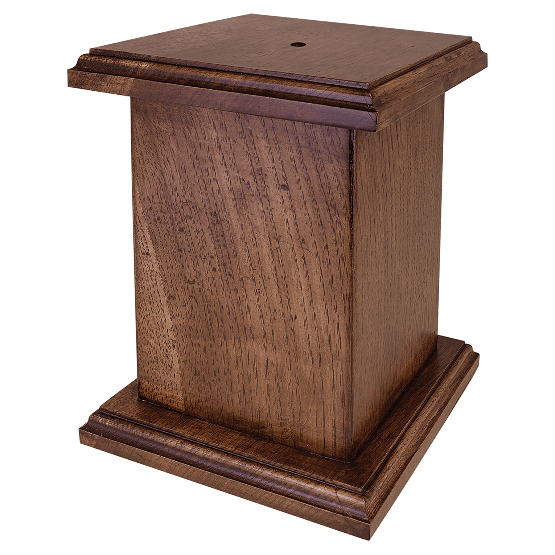 6 1/2" x 8 1/2" Walnut Perpetual Base