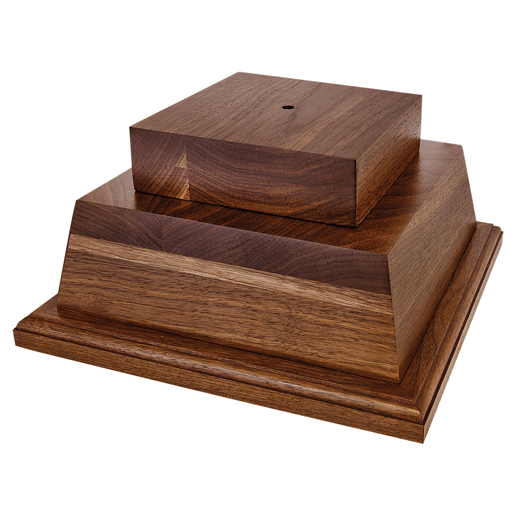 10 1/2" x 5 1/4" Walnut Perpetual Base